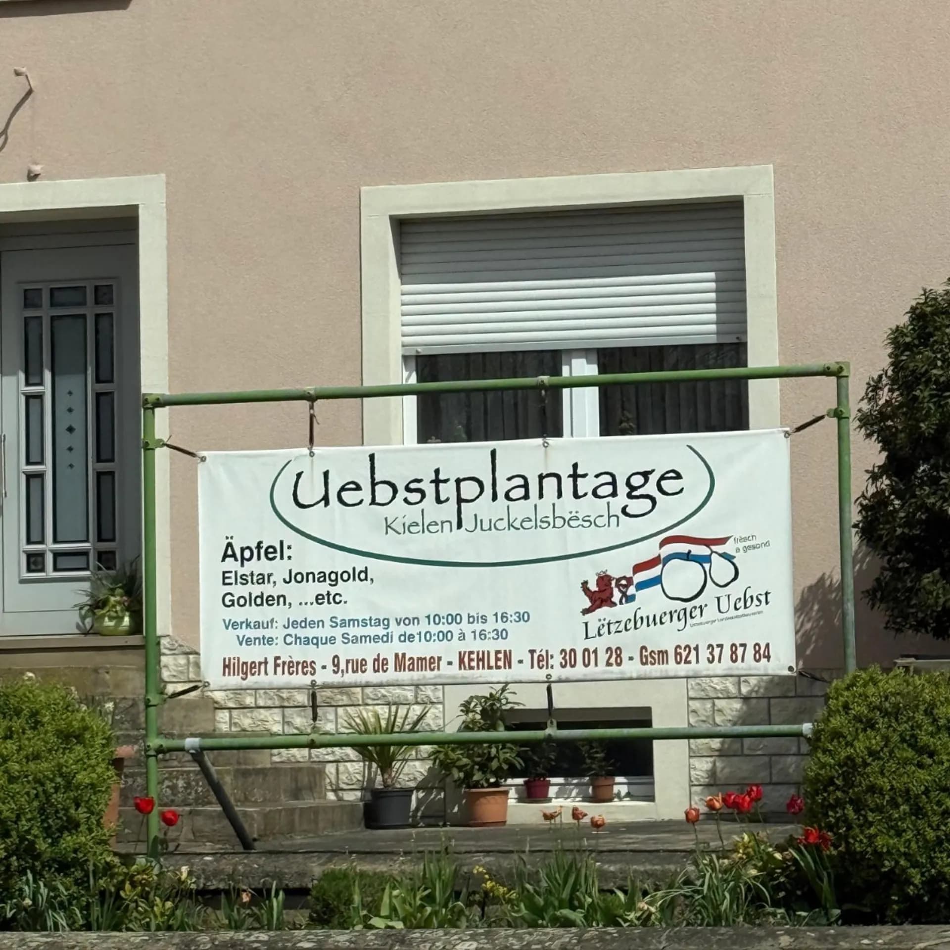 Uebstplantage Juckelsbesch Kielen
