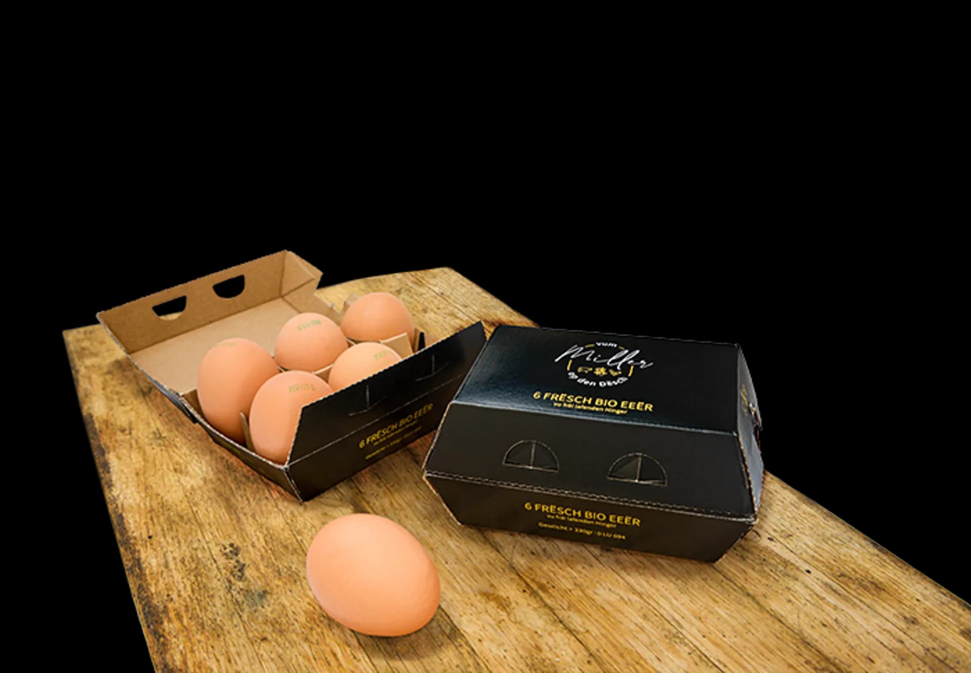 Fresh organic egg